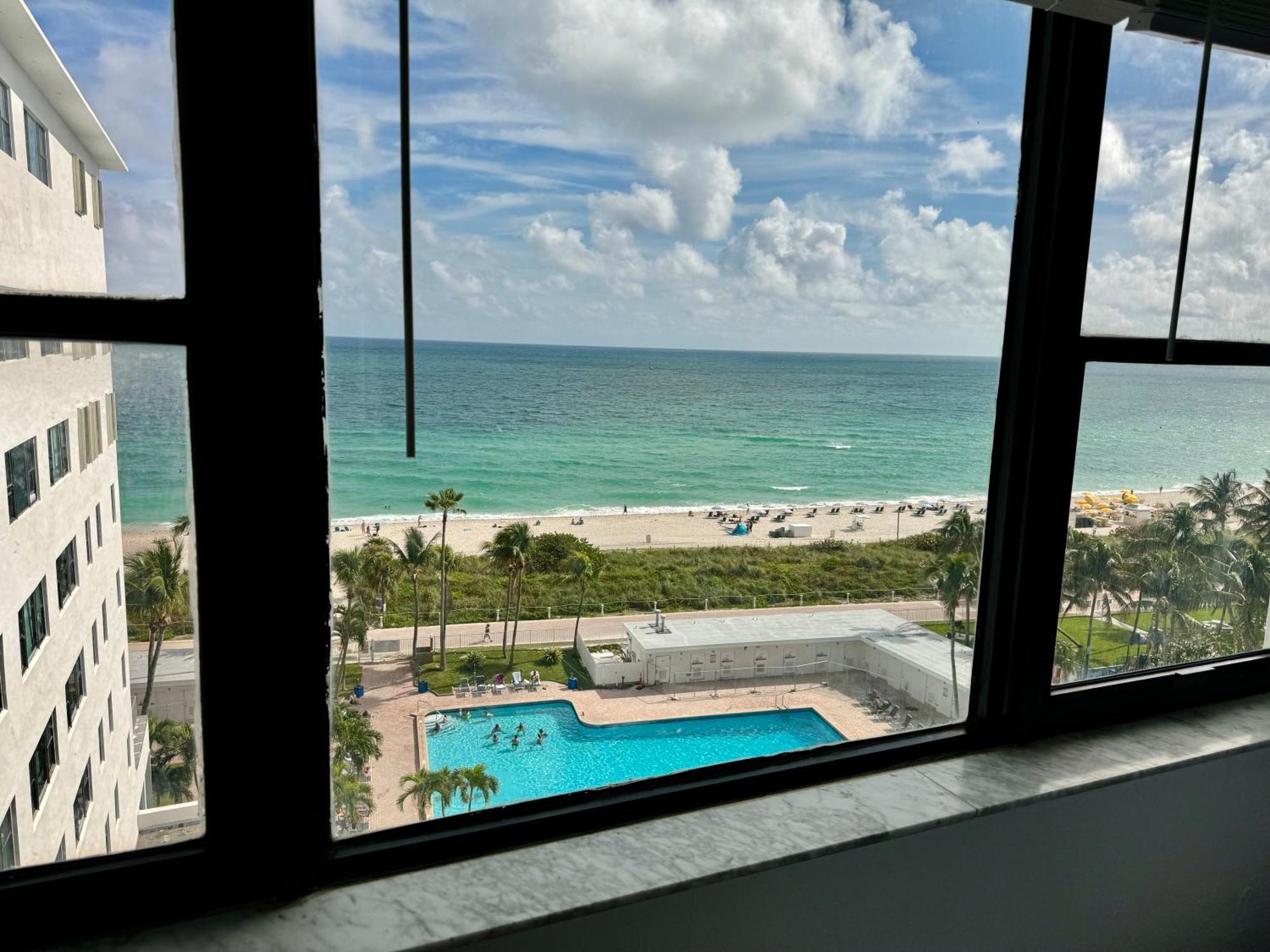 Directly On The Beach With Pool & Ocean View Miami Beach Zewnętrze zdjęcie