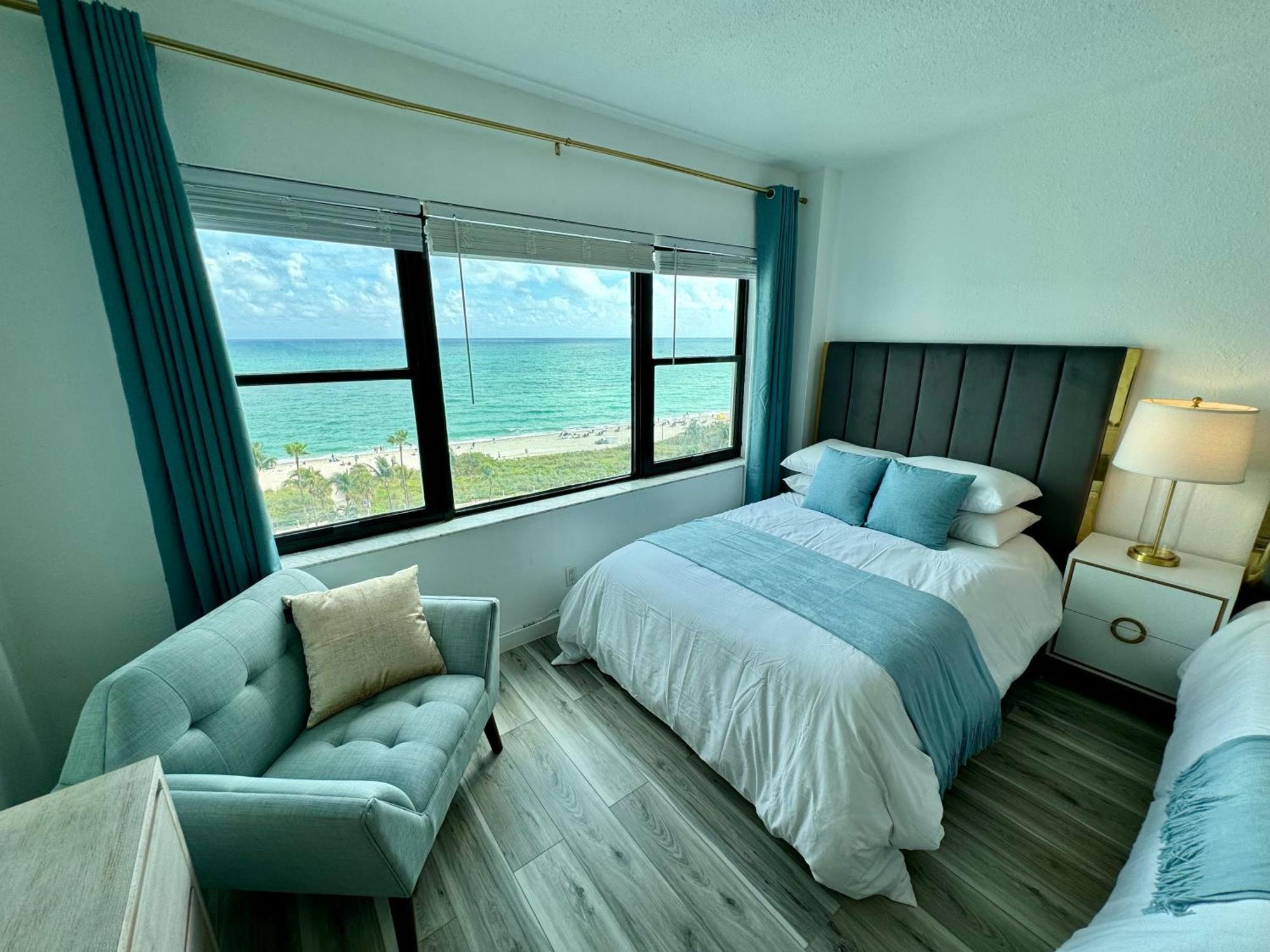 Directly On The Beach With Pool & Ocean View Miami Beach Zewnętrze zdjęcie