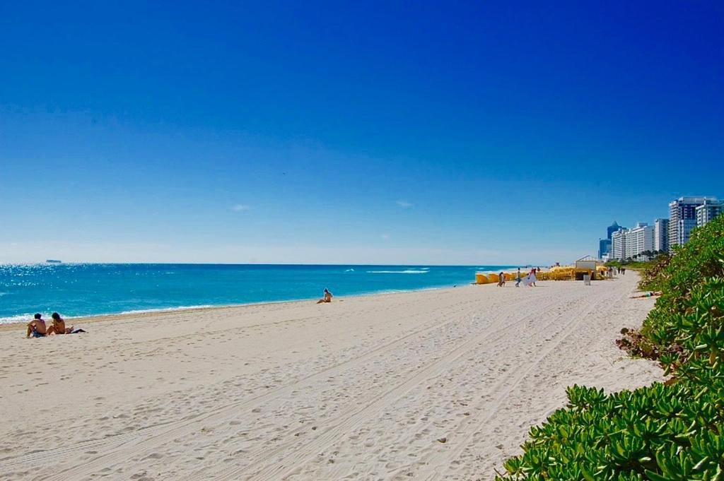 Directly On The Beach With Pool & Ocean View Miami Beach Zewnętrze zdjęcie