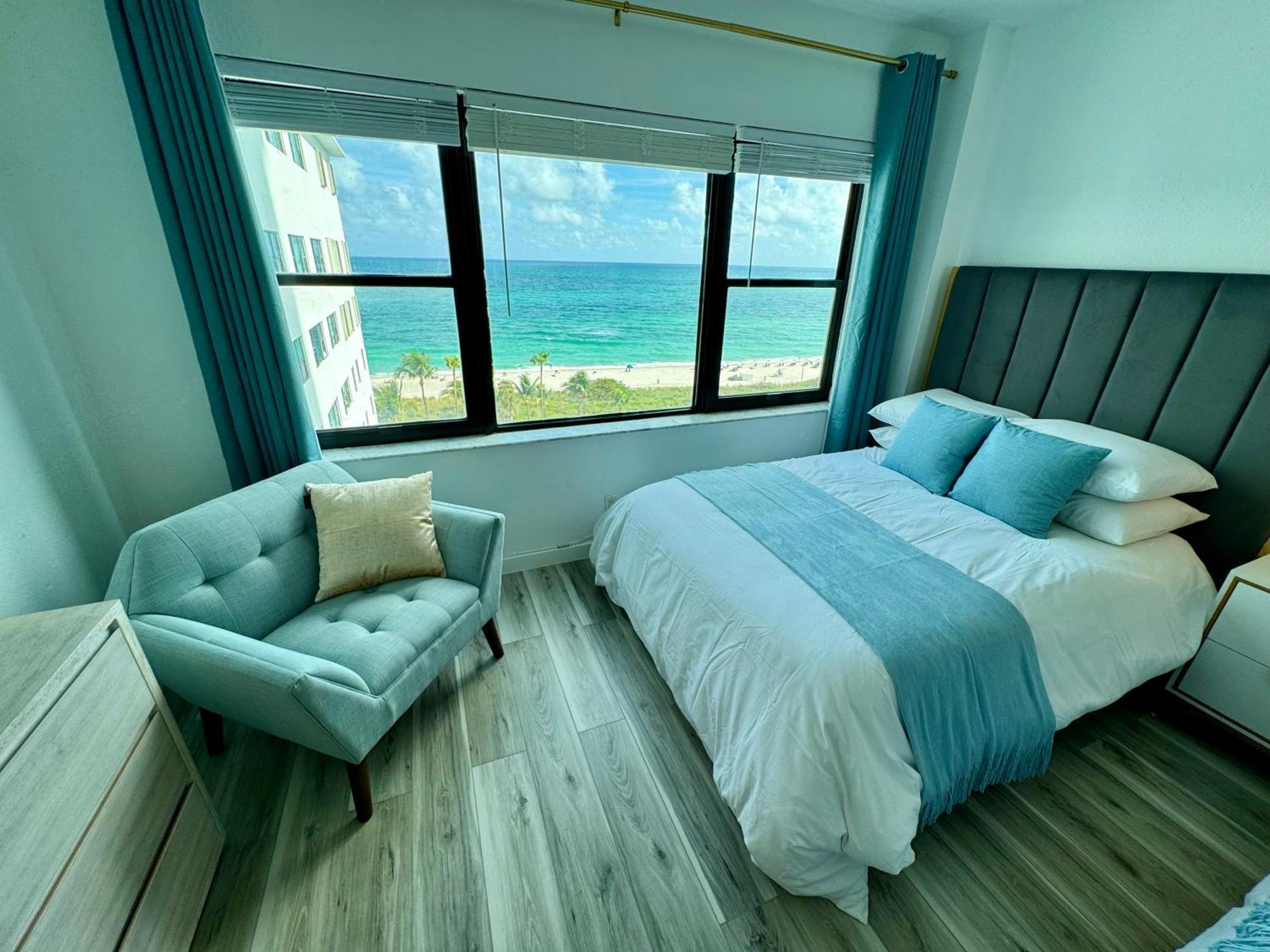 Directly On The Beach With Pool & Ocean View Miami Beach Zewnętrze zdjęcie